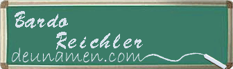 Bardo Reichler Visitenkarte